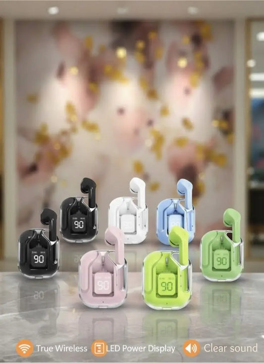 Air 31 TWS Transparent Wireless Earbuds – HD Sound & Smart Touch Control AQ Trendify